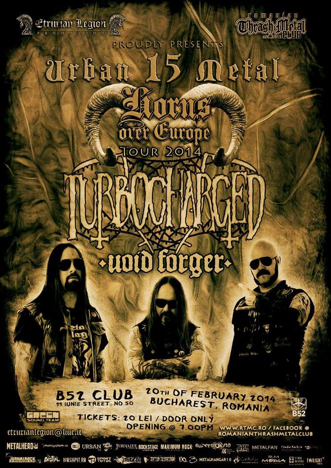 Concert Turbocharged si Void Forger in Bucuresti